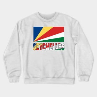 The Pride of the Seychelles - National Flag Design Crewneck Sweatshirt